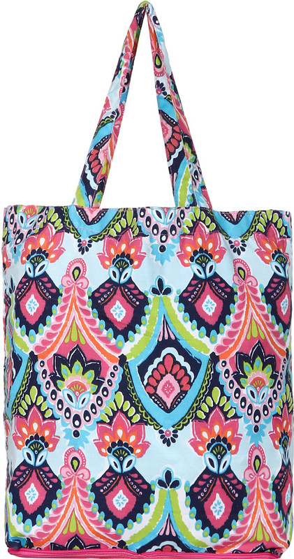 UNIGEAR Multipurpose Folding Travel Cum Shopping Bag, Capacity 10KG - Assorted Colour Waterproof Multipurpose Bag(Multicolor, 10 L)