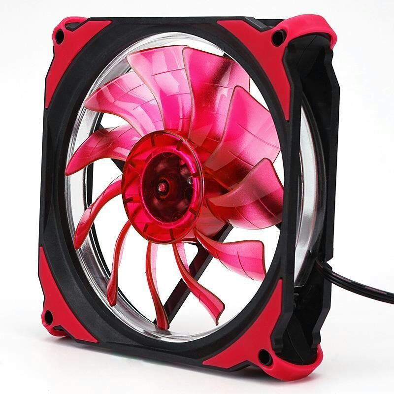 BBC 1*RING FAN RED LED 120MM Cooler(same as picture)