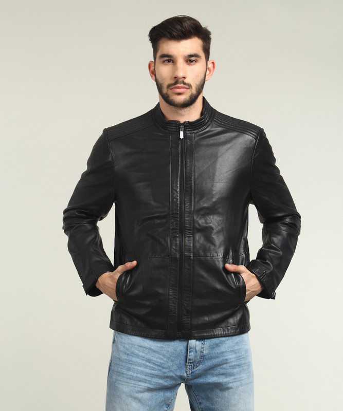 Wrangler full sleeve solid men's jacket sale