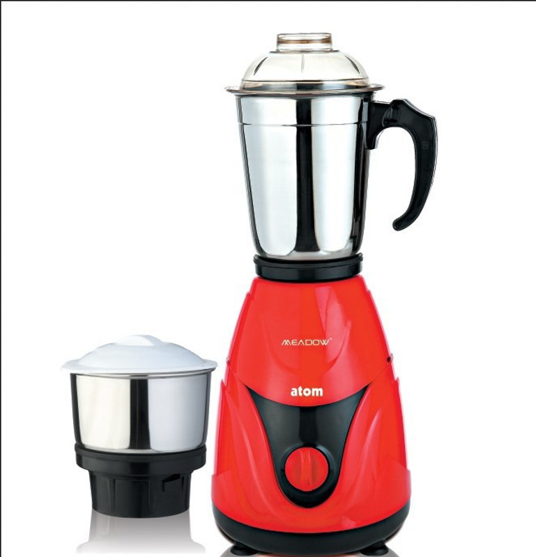 meadow 12 atom 500 watt 500 W Mixer Grinder(Red, White, 2 Jars)
