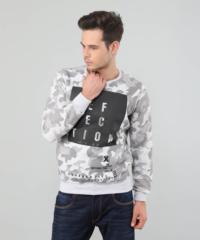 Breil By Fort Collins Full Sleeve Printed Men's Sweatshirt