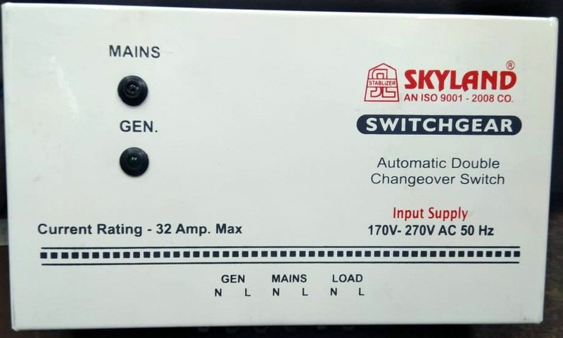 SKYLAND 170v-270v changeover switchgear(Grey)