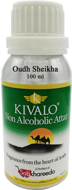 Kivalo Pure Original OudhSheikha Fragrance 100 Gms Non Alcoholic Attar Floral Attar(Oud (agarwood))