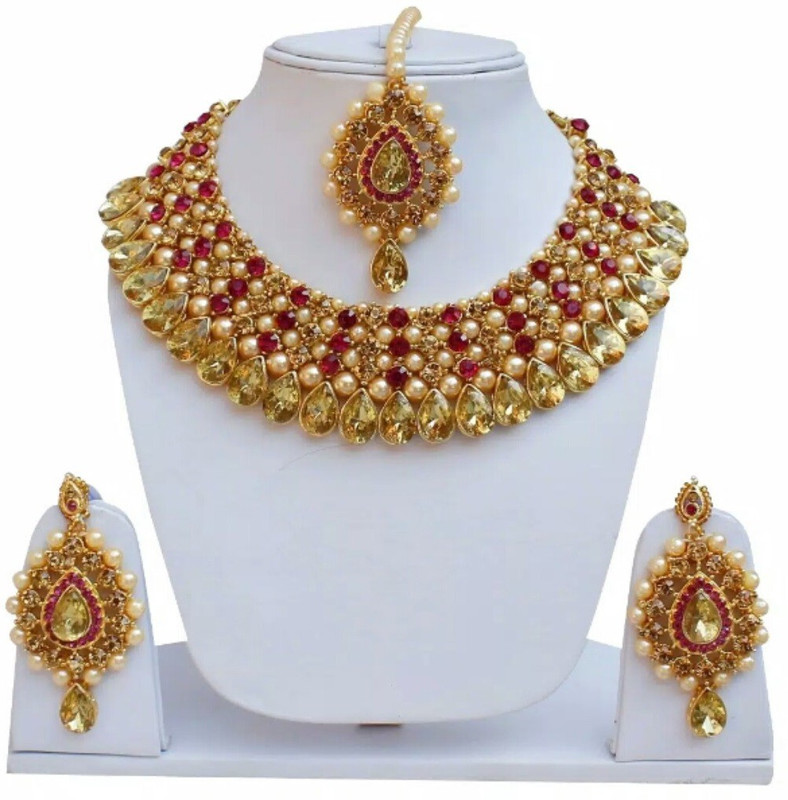 urbanela Alloy Jewel Set(Red)