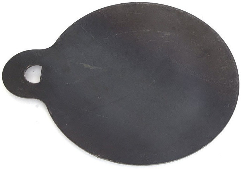 The Indus Valley Dosa Tawa/Dosa Kallu (Iron) Large- 28 CM - Best Quality (100% Pure Iron | Pre-Seasoned | Ready to use | 1.5 KG) Tawa 28 cm diameter(Iron)