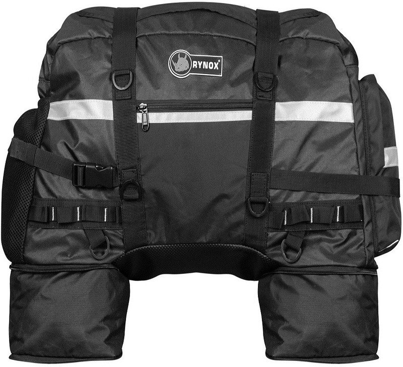 rynox gears GRAB Hybrid Tail Bag Waterproof Multipurpose Bag(Black, 65 L)
