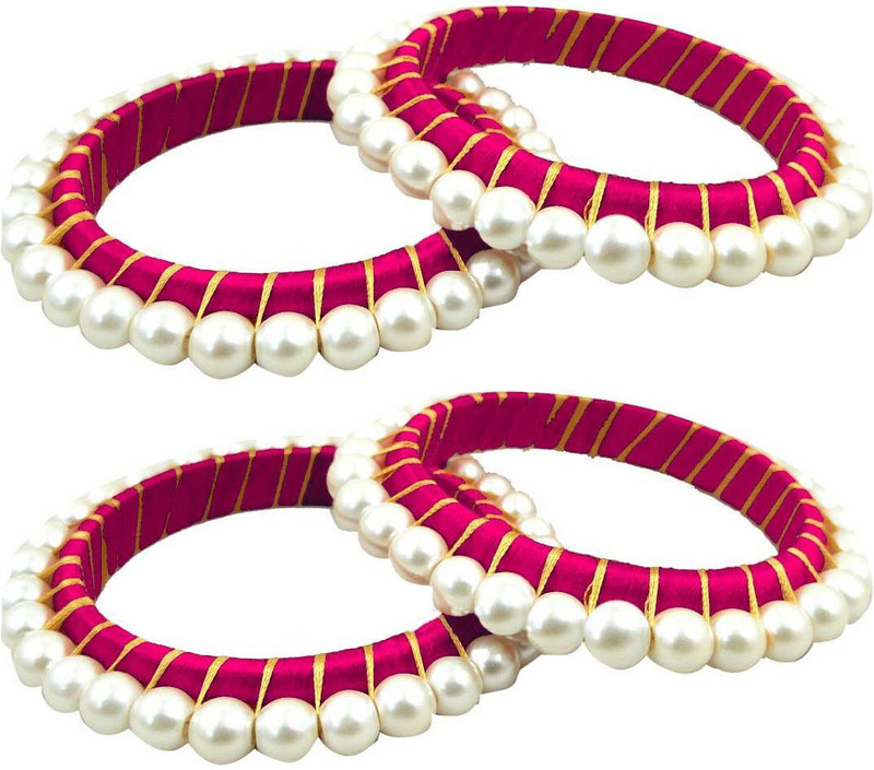 indian traditional stores Plastic Bangle Set(Pack of 4)