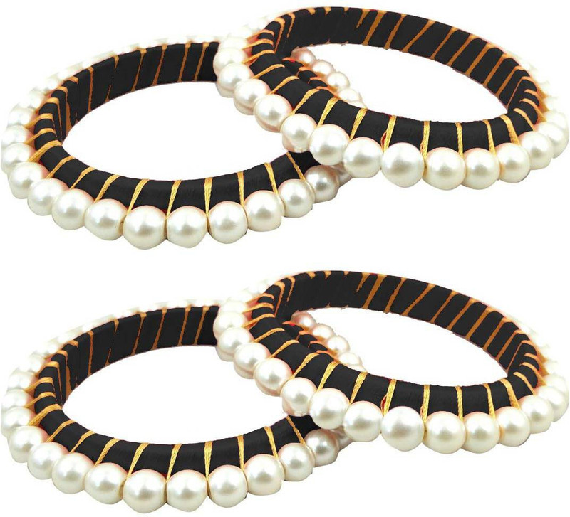 indian traditional stores Plastic Bangle Set(Pack of 4)