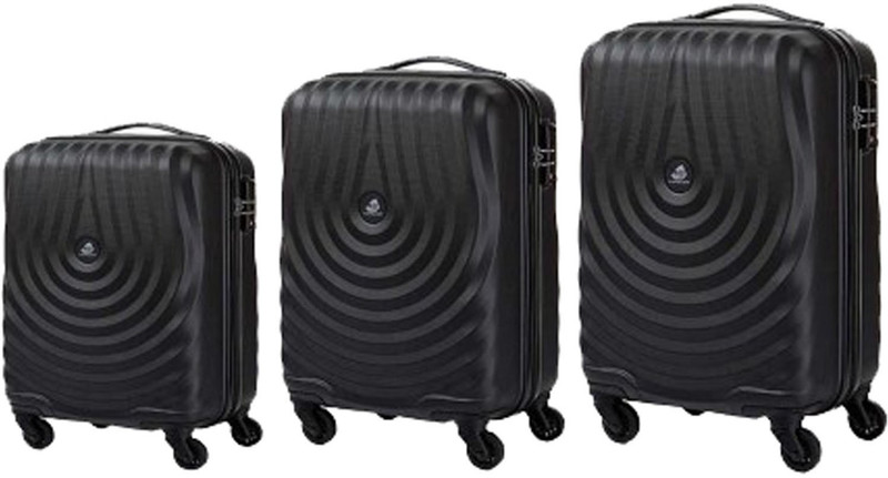 Kamiliant Suitcase Combo(Black)