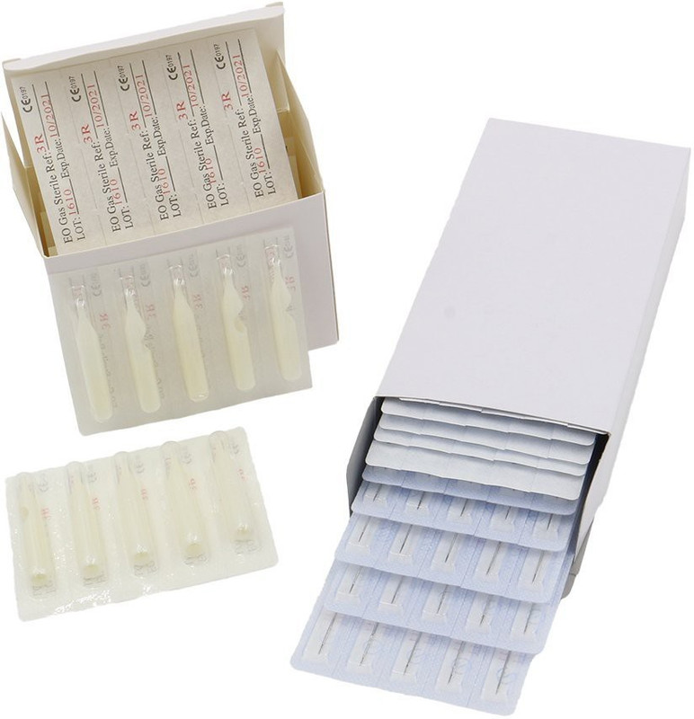 Tattoo gizmo Falcon 1007RL Disposable Round Liner Tattoo Needles(Pack of 10)