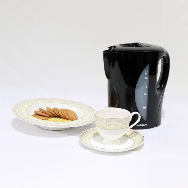 Sabichi Essential Electric Kettle(1.7 L, Black) Sabichi Essential Electric Kettle(1.7 L, Black)