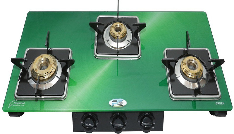 premium choice PREMIUM CHOICE GAS STOVE 4 BURNER AIR FRAME NEW GENERATION GLASSTOP SERIES( PC- 4061) Iron Manual Gas Stove(4 Burners)