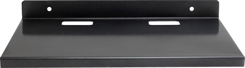 avitronix set top box stand Iron Wall Shelf(Number of Shelves - 1, Black)
