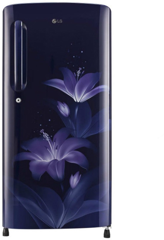 LG 215 L Direct Cool Single Door 4 Star Refrigerator(Blue Glow, GL-B221ABGX)