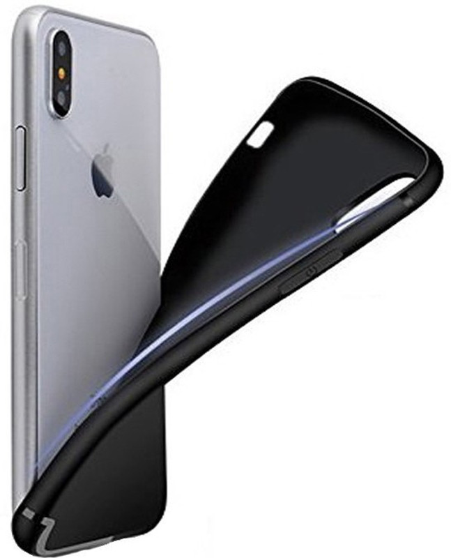 weargold Back Cover for Apple iPhone X(black, Grip Case)
