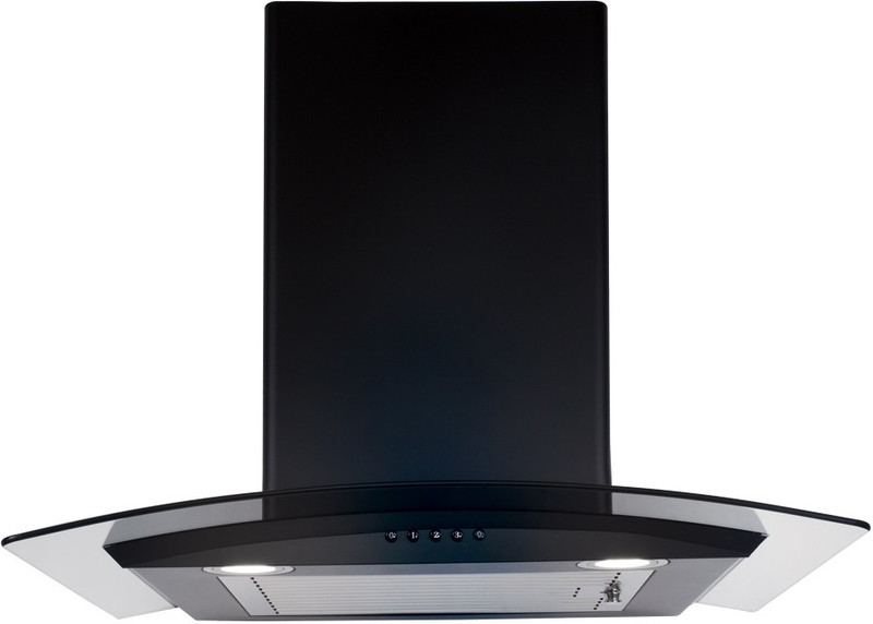 Elica Kitchen Chimney 60 cm 1100 m3/hr (Escg Plus 60 Bf Push Button) Auto Clean Wall Mounted Chimney(Black 1100 CMH)