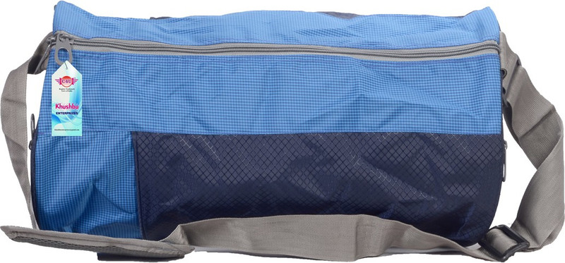 c4u (Expandable) BLUEDUFFELBAGS Gym Bag(Blue)