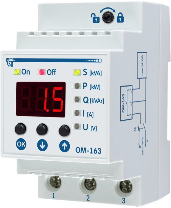 novatek electro Current and Power Limiter with Voltage Monitoring OM-163 OM-163 MCB(1)