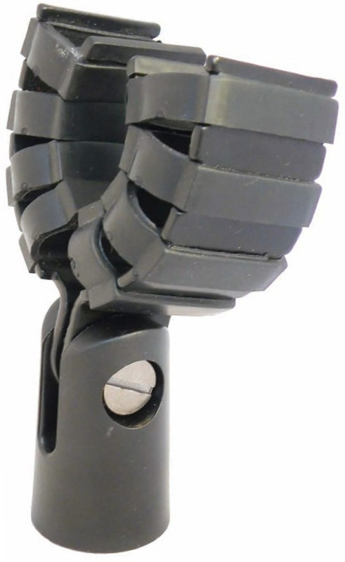 MX Microphone Holder with Better Grip Anti Shock For Microphones Mic Holder(Black)
