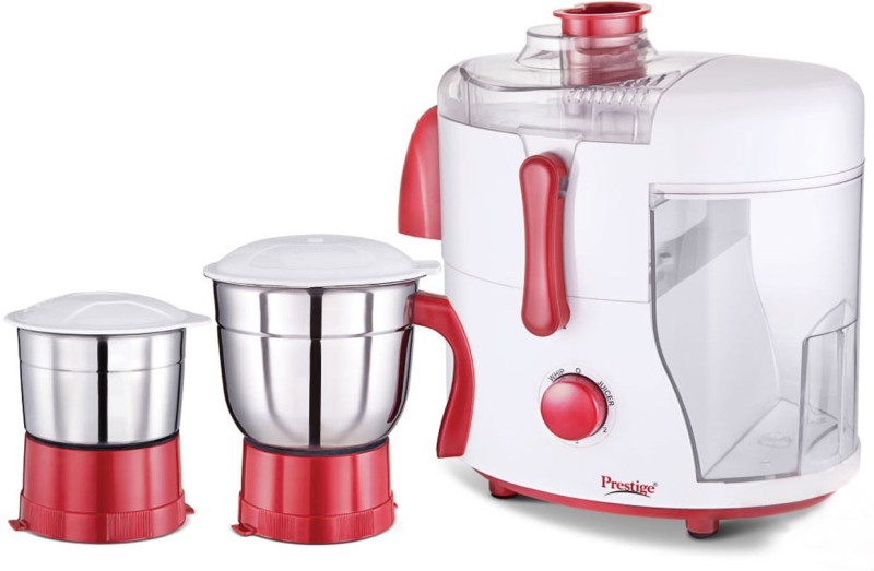 Prestige Juicer Mixer Grinder Xclusive 550 W Juicer Mixer Grinder(White, 3 Jars)