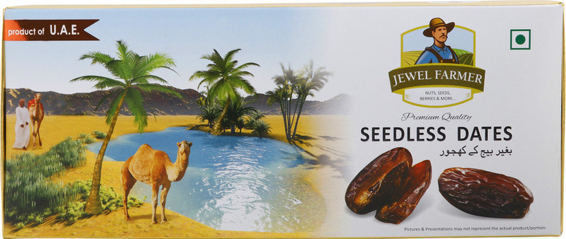 Jewel Farmer seedless dates 400 gms Dates(400 g)