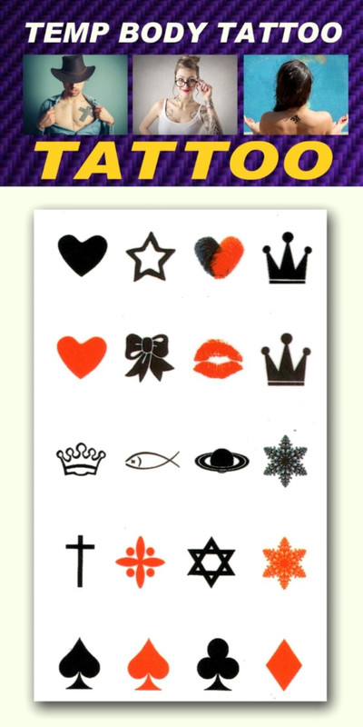smilendeal Smilendeal_T2500 Smart Temp Body Tattoo(Smart)