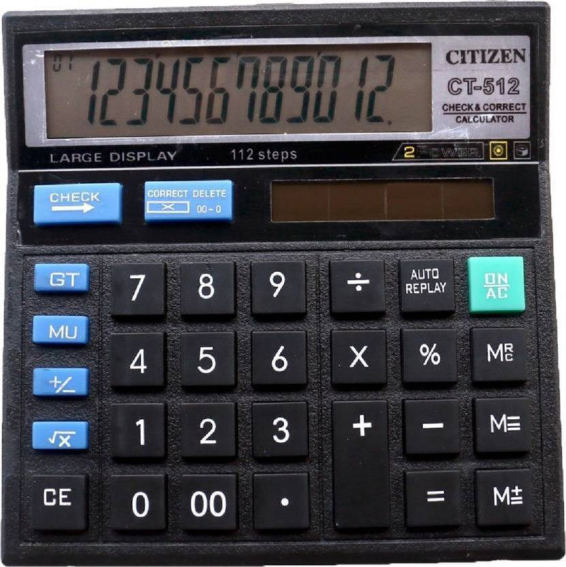 clthzen CT-512 CT-512 Basic  Calculator(12 Digit)