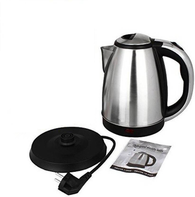 STOCKHAWKERS High Quality 1.8 L Stainless Steel Quick Heating Tea - Water Boiler Heater Pot Electric Kettle hx11 Electric Kettle(1.8 L, Black) STOCKHAWKERS High Quality 1.8 L Stainless Steel Quick Heating Tea - Water Boiler Heater Pot Electric Kettle hx11 Electric Kettle(1.8 L, Black)