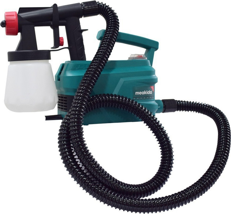 meakida MTSG Floor Based Spray gun Heavy Duty 230V 700ml MTSG 500 HVLP Sprayer(Green, Black)