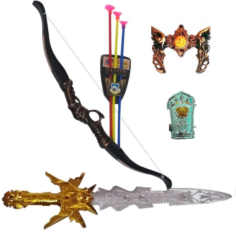 Battle Toys Halo Nation Kings Sword Archery With Crown Wrist Armor Kids Warrior Set For Boys Kids Adipurush Bahubali Toys Maharana Pratap Sword Toy Shivaji Maharaj Sword He started his mission to form a hindu kingdom (hindavi swarajya) in his early childhood. nahijure