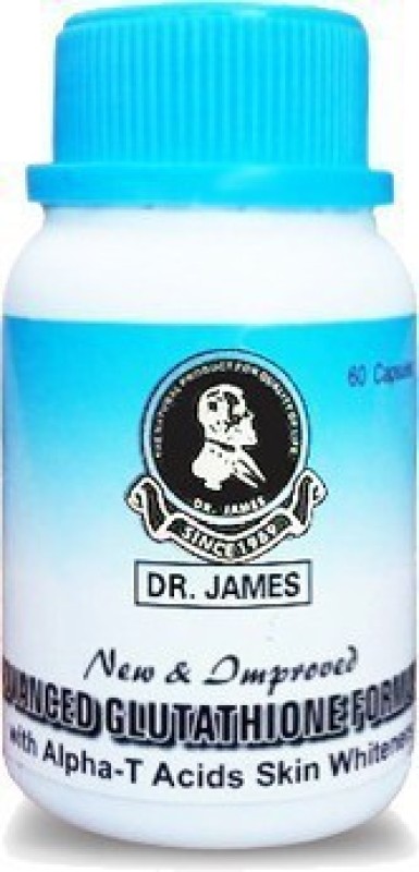 DR James Glutathione skin whitening pills (Made In USA)(60 g)