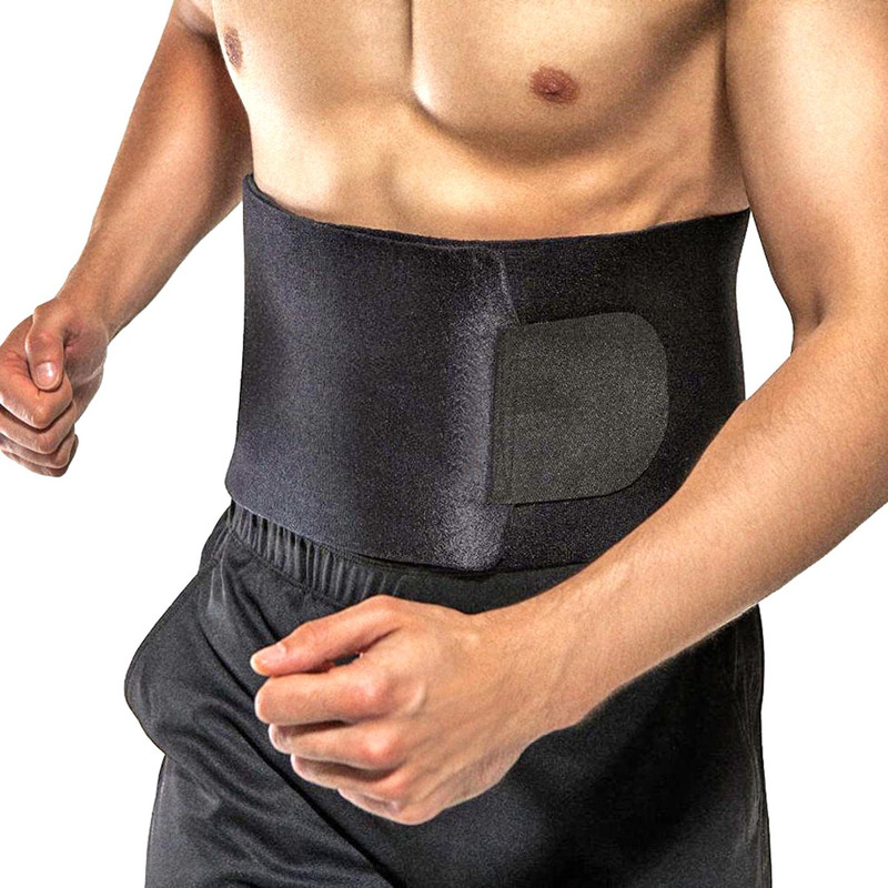 kalopsia industries Helps In Weight Loss Also Helps In Burning Tummy Fat Slimming Belt(Black)