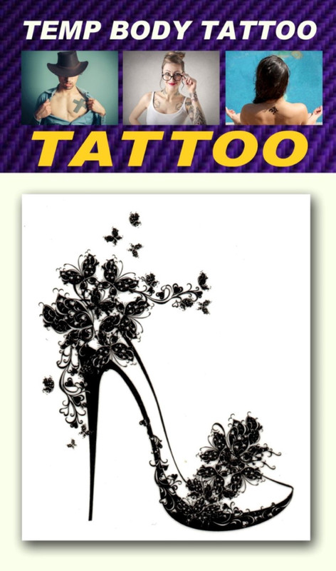 smilendeal Smilendeal_T2502 Sandal Temp Body Tattoo(Sandal)