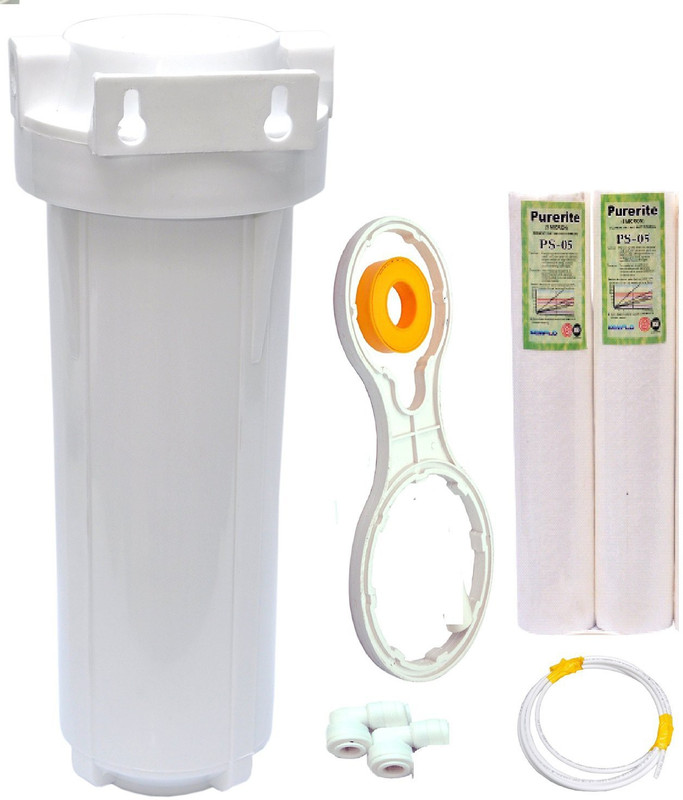 aqua live Filtro plus Gravity Based + EAT Water Purifier(White)