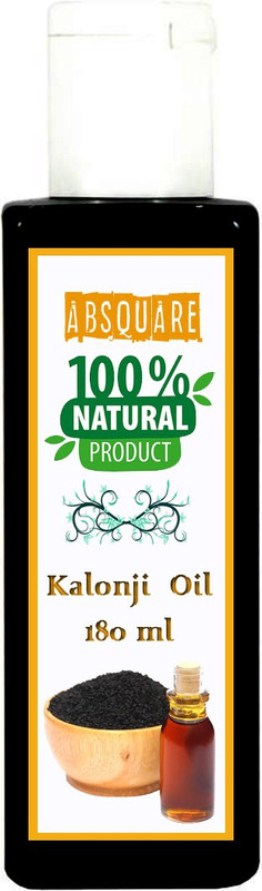absquare Natural Kalonji Hair OIl 180 ml ( Black Seed Hair Oil ) hair oil Hair Oil(180 ml)