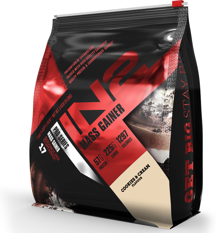 in2 IN2 Mass Gainer Cookies and Cream 5 Kgs Weight Gainers/Mass Gainers(5 kg, Cookies and Cream)