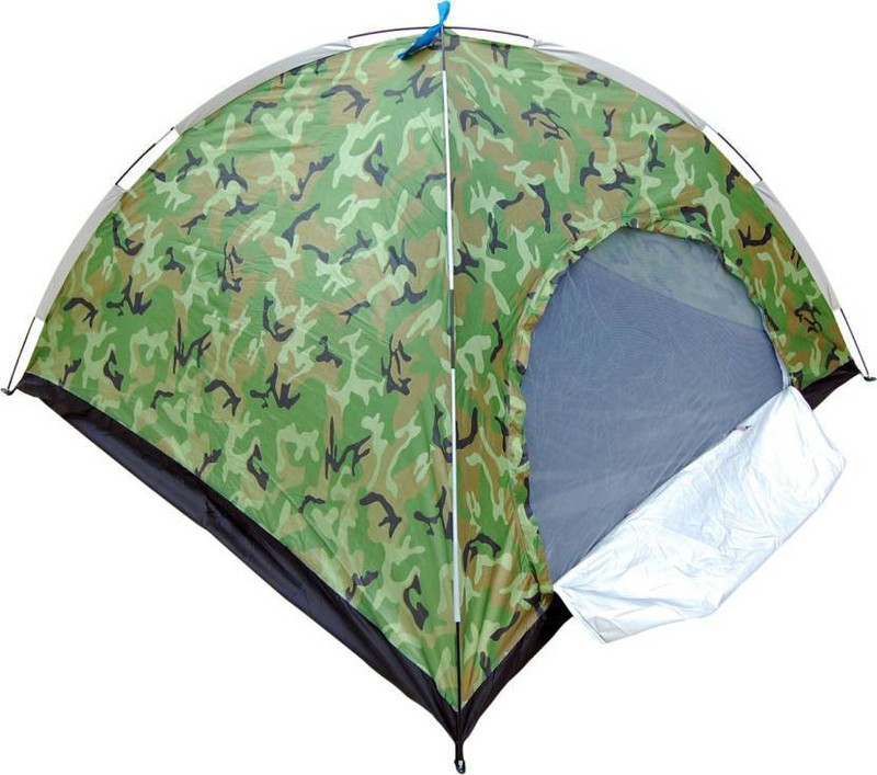 sanamstore Camping Outdoor Army 4 Person Tent - For 4 People(Multicolor)