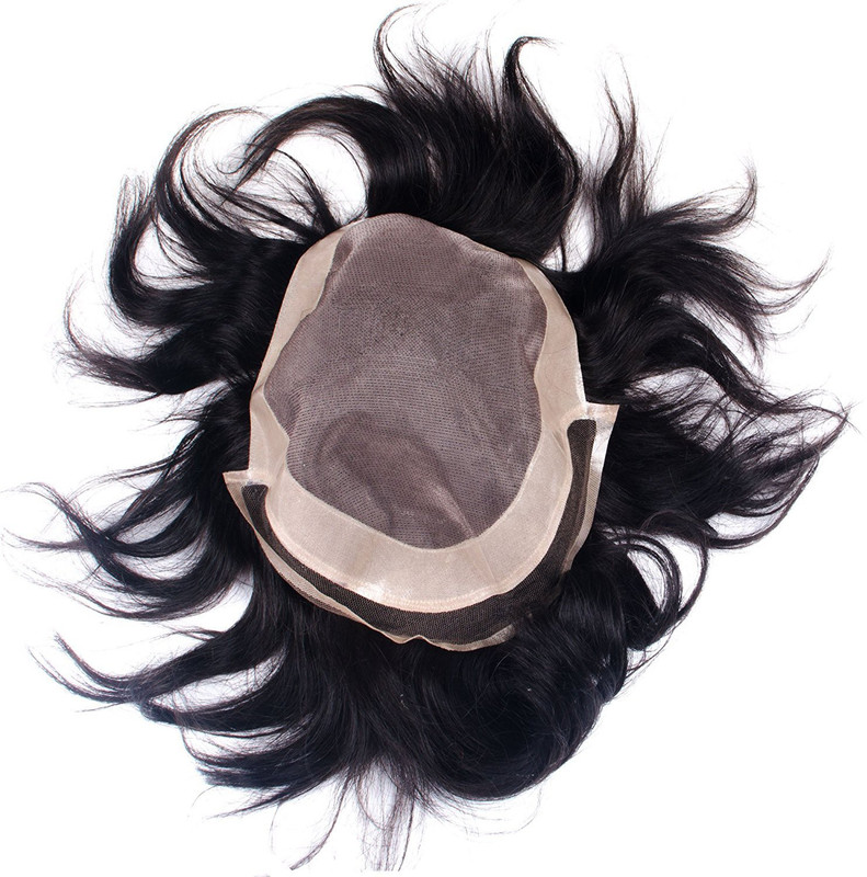 Majik Men front lace toupee 8x6 inch Hair Extension