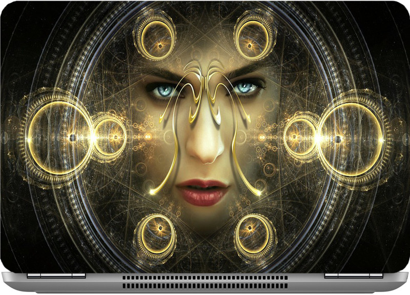 imbue portrait 2 Digital quality vinyl Laptop Decal 15.6