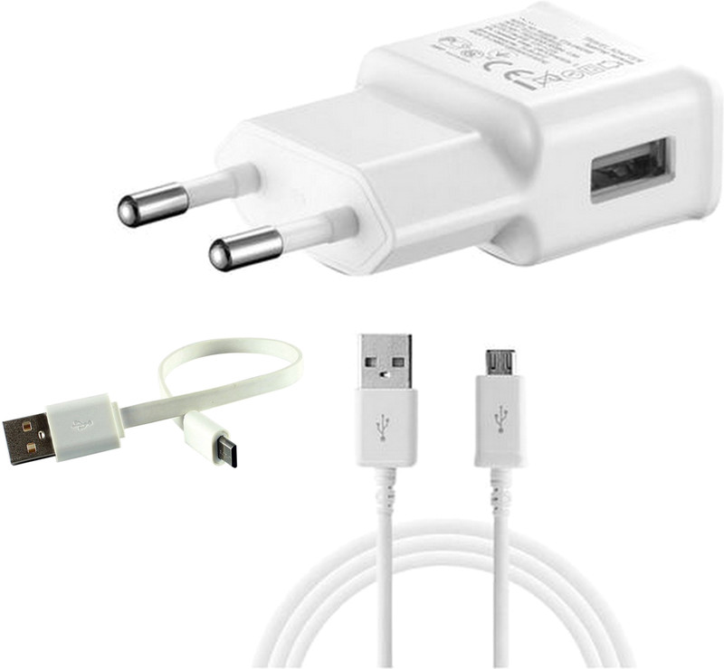duisah Wall Charger Accessory Combo for Samsung Galaxy On8, Z2, On7, On Nxt, J7, On7 Pro, S7 Edge, J7 Prime, J5 Prime, J5 2016, J2 2016, J7 2016, A9 Pro, On5 Pro, A8, J3 Pro, J2 Pro, Grand 2, Z3, A5 2016, A7 (2016), J3 2016, On5, J5, Note 4, On Nxt, J2 Ace, Z2, J1 Ace, A3 2016, S5, Note 3, Z1, J1 20