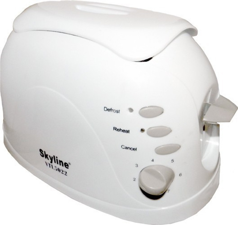 Skyline VTL5022 750 W Pop Up Toaster(White)