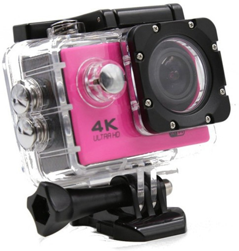 JOKIN Sport Action Sports Action Camera 16 MP 4k WiFi Ultra HD Waterproof with 25 Accessories Sports and Action Camera(Black, 720 MP)