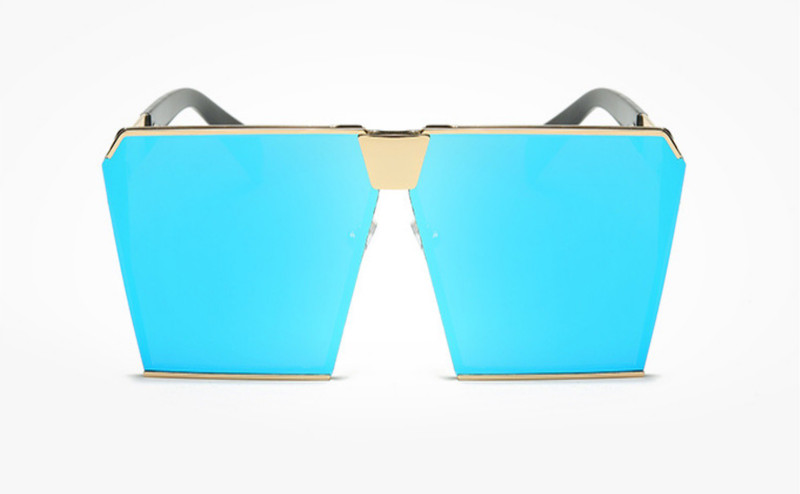shambhokart Retro Square Sunglasses(Blue)