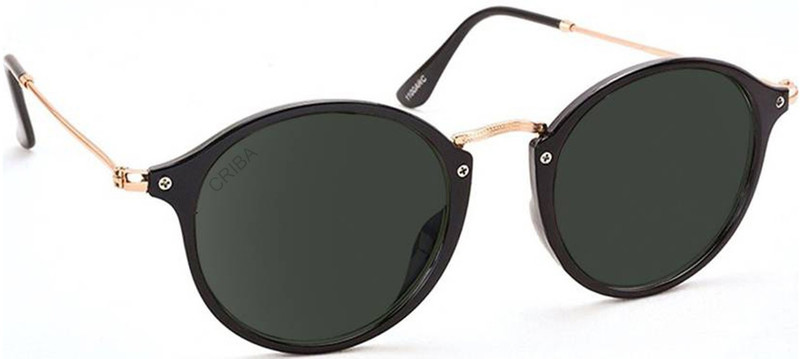 Criba Oval Sunglasses(Black) Criba Oval Sunglasses(Black)