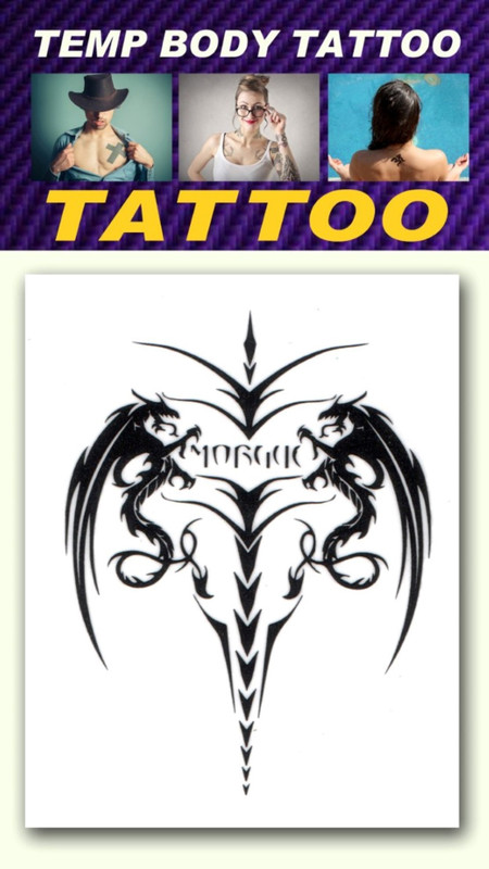 smilendeal Smilendeal_T2600 Morgue Temp Body Tattoo(Morgue)