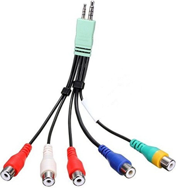 aplink  TV-out Cable Component Video(Green, For TV)