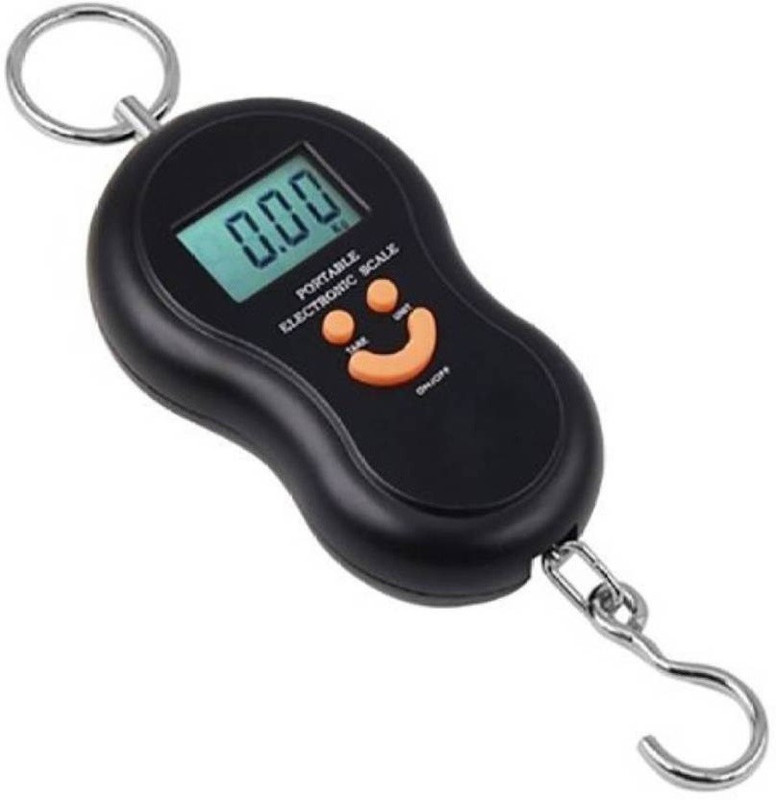 fairdealpro Mini Portable 50kg-Digital Kitchen/Luggage Hanging LED Smiley (Multicolor) Weighing Scale Weighing Scale(Multicolor)