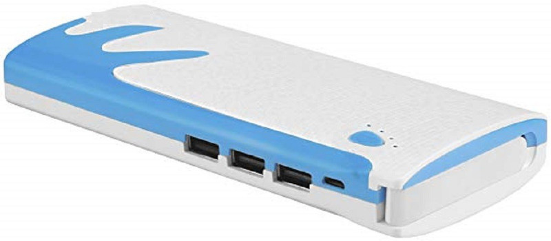 hamine 20000 Power Bank (Hand Lamp 2.1A, Portable Battery Charger)(Blue, Lithium-ion)