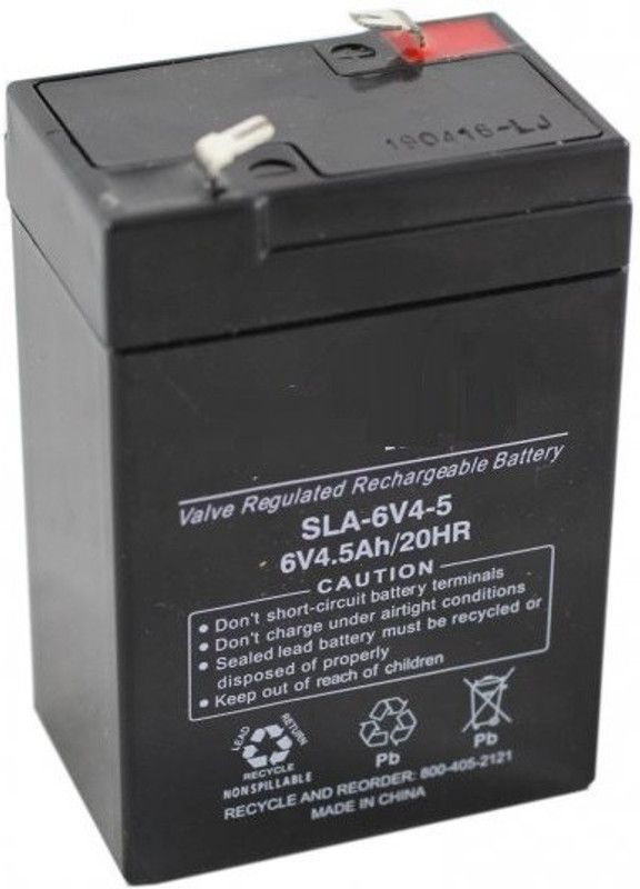 vgs marketings 6V 4.5Ah maintenance Free Rechargable Battery Emergency Light Toys UPS Gel Solar Battery(6)