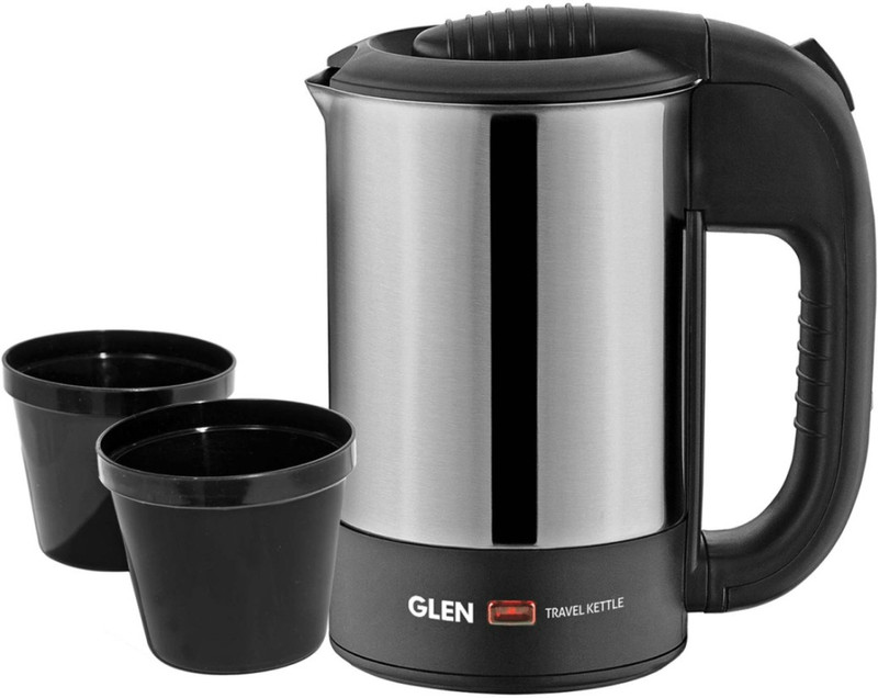 GLEN SA-9013 Electric Kettle(0.5 L, Steel,Black)